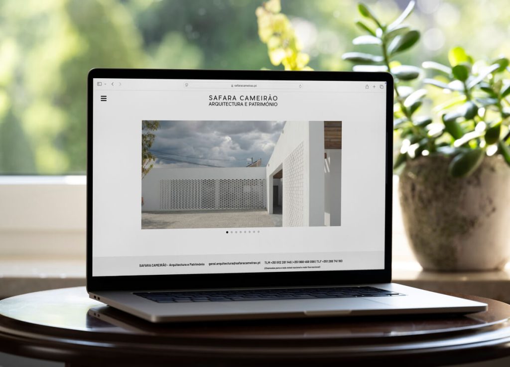 Website – Gabinete de Arquitetura Safara Cameirão